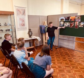 Музейное занятие «Клин, сотканный веками»