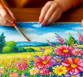 Интерактивное занятие «Точки и мазочки. Импрессионизм»