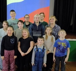 Флешмоб, посвящённый Дню России