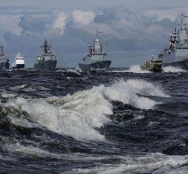 Открытие выставки «Флот морской - страны защита»