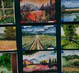 Выставка рисунков «Вдохновение лета»