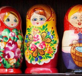 Интерактивная программа «Русская матрёшка» с росписью изделия