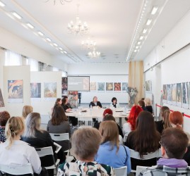 Круглый стол в рамках выставки «Дары московских художников»