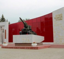 Экспозиция Музея боевой славы