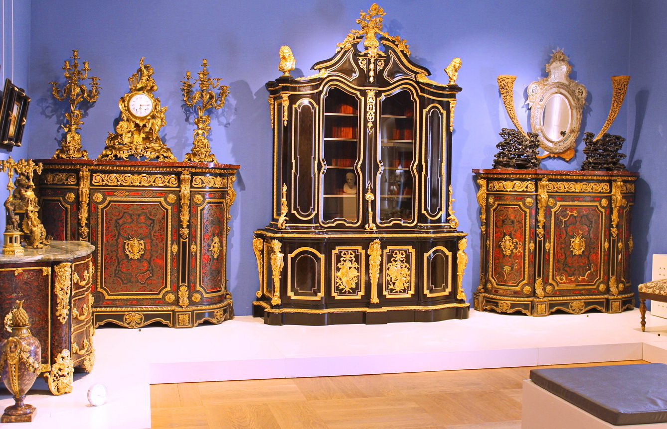 Мебель 17 века. Мебель Барокко стиль Булль.
