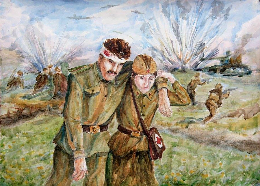 Рисунки на тему сквозь года звенит победа