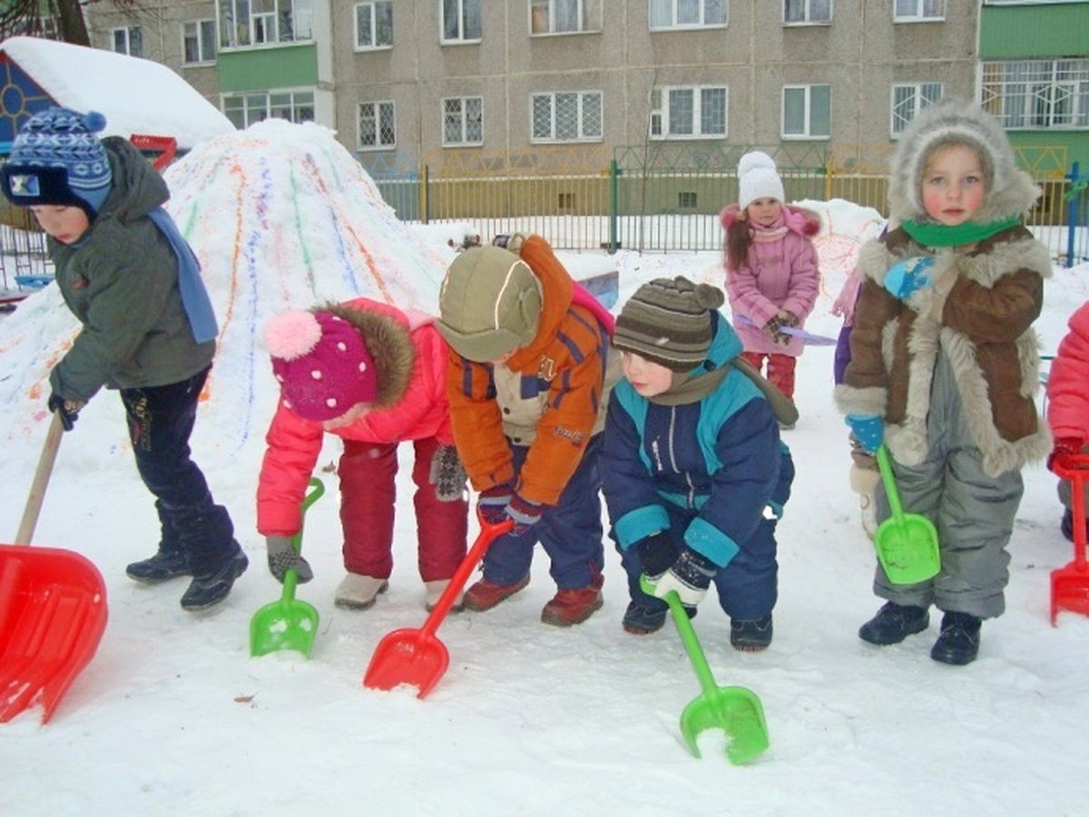 Зимние уличные игры для детей