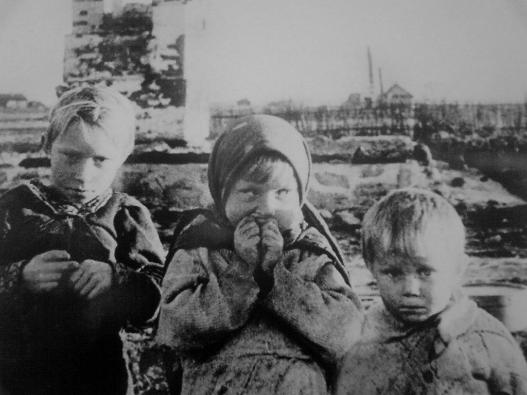 Голодные дети войны 1941 1945 фото