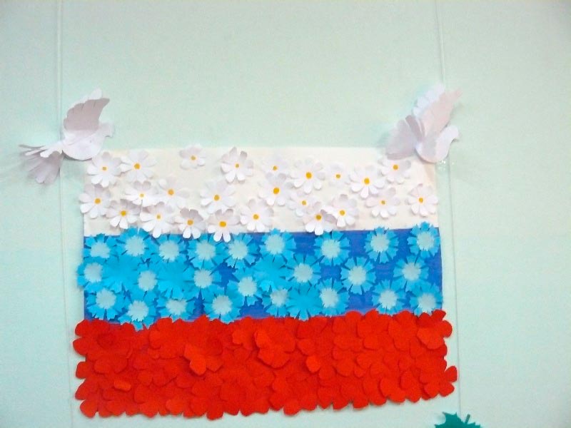 Поделки: флаг России своими руками для детей и взрослых