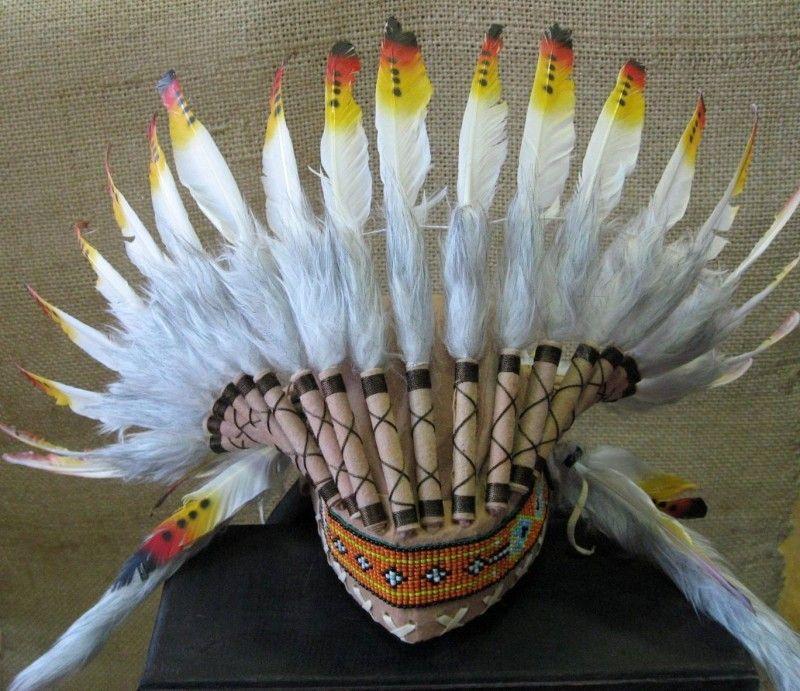 Костюм Индейца с индейским головным убором из перьев. War Bonnet, Варбоннет | Страна Мастеров